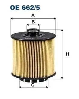 OE6625 Фильтр масляный FILTRON підбір по vin на Brocar