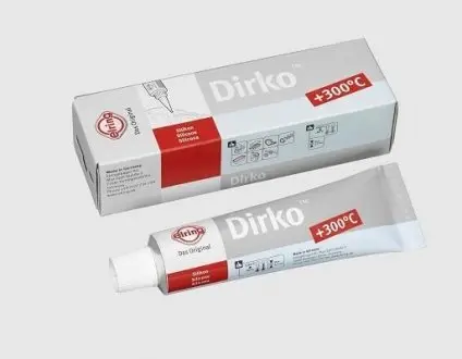 036163 Герметик Dirko (-60°C +300°C) 70ml (серый) (заменен на 036.164) ELRING подбор по vin на Brocar