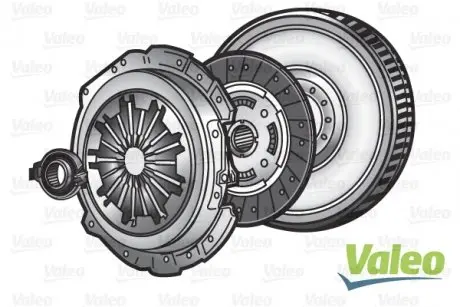 835199 К-кт зчеплення+маховик+підш-к VALEO підбір по vin на Brocar