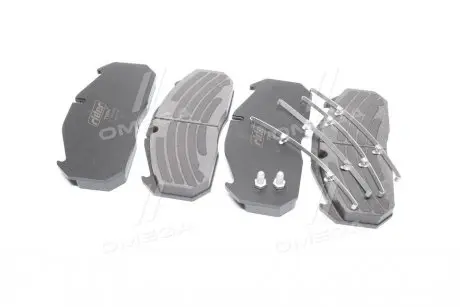 ST29030PRO Колодка гальм. диск. Standard Medium (компл. На вісь) MAN, MB, KASSBOHRER, RVI (RIDER) RIDER підбір по vin на Brocar