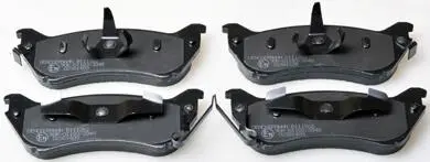 B111262 Тормозные колодки дисковые DB W163 ML230-ML320 98-зад. DENCKERMANN підбір по vin на Brocar