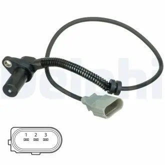 SS11322 Датчик оборотов коленвала DELPHI подбор по vin на Brocar