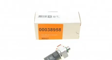 38958 Датчик тиску кондиціонера Renault Scenic/Megane/Trafic/Clio 0.9-2.0 08- NRF підбір по vin на Brocar