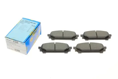 KBP8019 Колодки тормозные (задние) Subaru Impreza/Forester 99- (Akebono) KAVO подбор по vin на Brocar