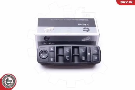 37SKV075 Перемикач, склопідйомник SKV GERMANY підбір по vin на Brocar