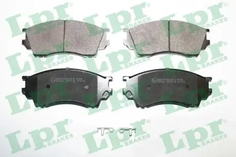 05P1019 Комплект тормозных колодок, дисковый тормоз LPR підбір по vin на Brocar