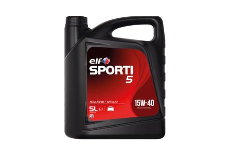 214300 Олива SPORTI 5 15W-40 (5L) ELF підбір по vin на Brocar