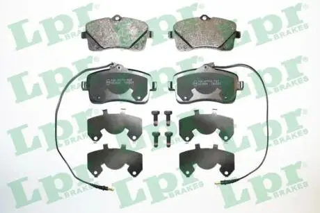 05P1601 Комплект тормозных колодок, дисковый тормоз LPR подбор по vin на Brocar