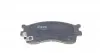 KBP4002 Колодки тормозные (передние) Kia Rio 00-11/Spectra 01-10 (129.2x43.5x15.5) KAVO підбір по vin на Brocar