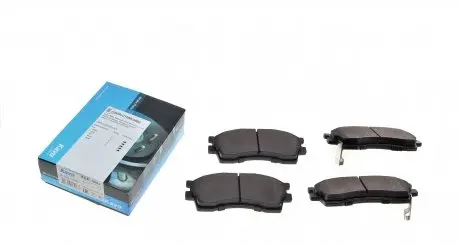 KBP4002 Колодки гальмівні (передні) Kia Rio 00-11/Spectra 01-10 (129.2x43.5x15.5) KAVO підбір по vin на Brocar