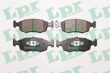 05P1722 KLOCKI HAM./PRZ/ FIAT PANDA 0,9-1,2 12- LPR подбор по vin на Brocar