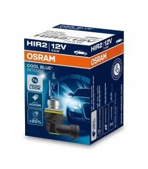 9012CBI Автолампа Osram 9012CBI Cool Blue Intense HIR2 PX20d 55 W світло-блакитна OSRAM підбір по vin на Brocar