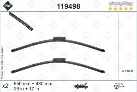 119498 Щітка склоочисника SWF підбір по vin на Brocar