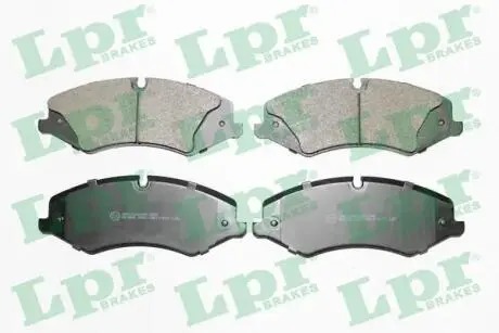 05P1600 Гальмівні колодки, дискове гальмо (набір) LPR підбір по vin на Brocar