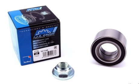 101144 Подшипник ступицы (передней) Jaguar X-Type/Ford Mondeo III 1.8-3.0 00-09 (40х75х37) (+ABS) (к-кт) IJS GROUP подбор по vin на Brocar