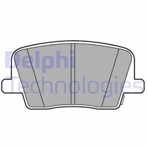 LP3581 Гальмівні колодки, дискові DELPHI підбір по vin на Brocar