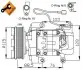 Компрессор кондиционера Mazda 3 2.0 03-09/5 1.8/2.0 05-10 32681