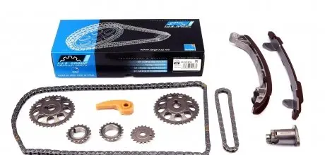 401014FK Комплект цепи ГРМ Toyota Avensis/Camry 00-09 (цепь, натяжитель, шестерня) IJS GROUP подбор по vin на Brocar