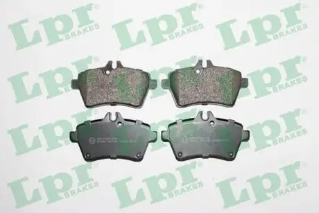 05P1242 Гальмівні колодки, дискове гальмо (набір) LPR підбір по vin на Brocar