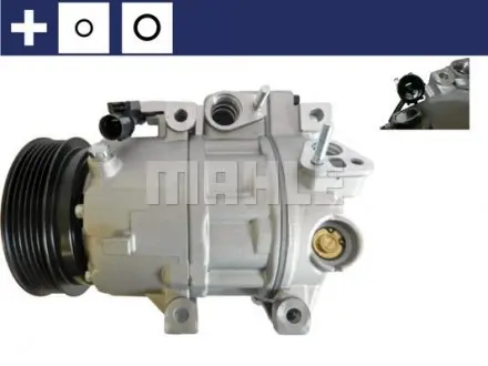 ACP1411000S Компрессор кондиционера Hyundai Santa Fe II/Sonata V/Kia Magentis 2.0D/2.2D/2.4 05- MAHLE / KNECHT подбор по vin на Brocar