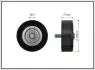 70x10x27 Ролик паска приводного Chevrolet Epica (V250) 2.0 06- 500480