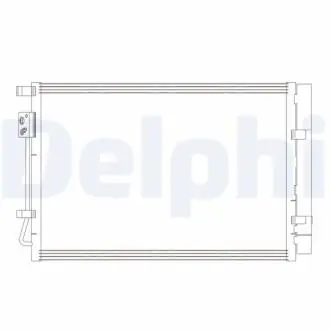 CF20414 CHŁODNICA KLIMATYZACJI HYUNDAI DELPHI підбір по vin на Brocar