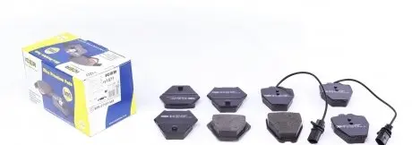 181571 Колодки гальмівні (передні) Audi A4 97-01/A6 97-05/VW Passat B5 00-05/Phaeton 02-08 (+датчики) ICER підбір по vin на Brocar