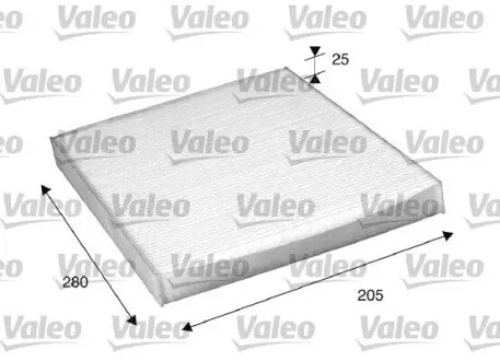 698885 Фильтр салона VALEO подбор по vin на Brocar