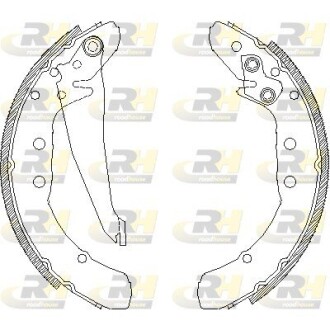 439700 Гальмівні колодки к-кт. ROADHOUSE підбір по vin на Brocar