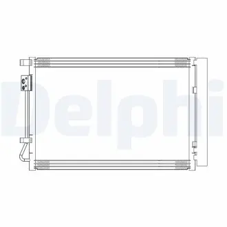 CF20314 Skraplacz HYUNDAI I20 DELPHI подбор по vin на Brocar