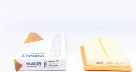 WH845 Фільтр повітряний Jeep Cherokee 2.0 14-18 WUNDER FILTER підбір по vin на Brocar