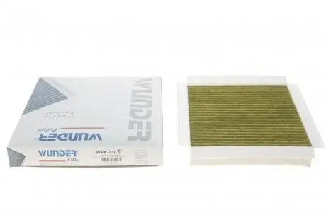WPK710 Фільтр салону MB ML (W163) (вугільний) WUNDER FILTER підбір по vin на Brocar