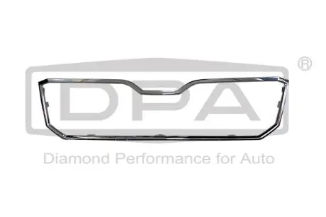 88531817302 Рамка решітки радіатора хромована Skoda Superb (15-) (88531817302) DPA DPA підбір по vin на Brocar
