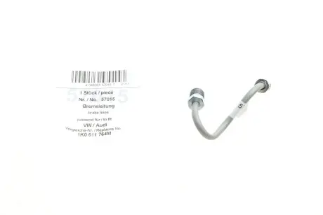 57015 Шланг тормозной (задний) VW Golf V/VI/Jetta III/IV 04- AIC подбор по vin на Brocar