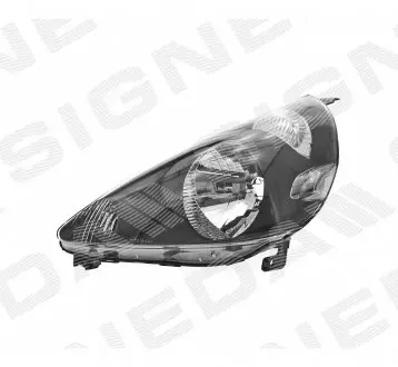 ZHD1153L Передняя фара SIGNEDA подбор по vin на Brocar