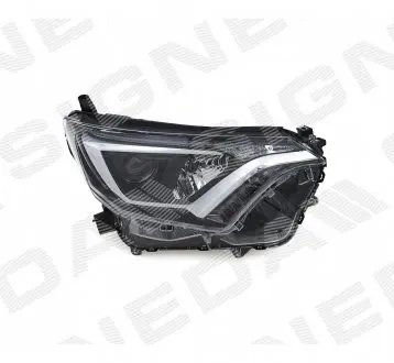 ZTY111314R Передняя фара SIGNEDA підбір по vin на Brocar