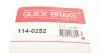 1140252 Елементи гальмівного супорта QUICK BRAKE підбір по vin на Brocar