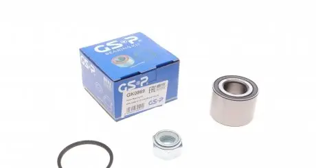 GK0869 Підшипник маточини (задньої) Renault Megane 99-03/Clio 98-/Modus 04- (25x52x37)(к-кт) GSP підбір по vin на Brocar