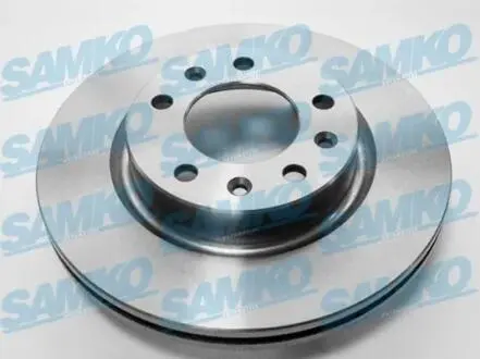 P1019V Диск гальмівний P308 9/13- wentylowana przуd 266mm SAMKO підбір по vin на Brocar