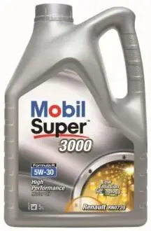 150885 OLEJ SILNIKOWY MOBIL SUPER 3000 F-R 5W30 5L MOBIL підбір по vin на Brocar