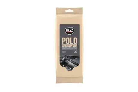 K425 Серветки для пластику салону Polo Matt Cockpit (24шт) K2 підбір по vin на Brocar