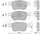 82212050 KLOCKI HAMULC. FORD FOCUS IV 18- PRZÓD CIFAM підбір по vin на Brocar