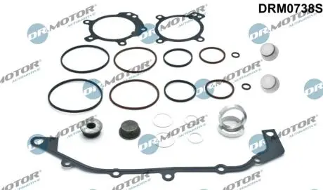 DRM0738S К-т прокладок, картер рулевого механизма 21 элемент DR.MOTOR подбор по vin на Brocar