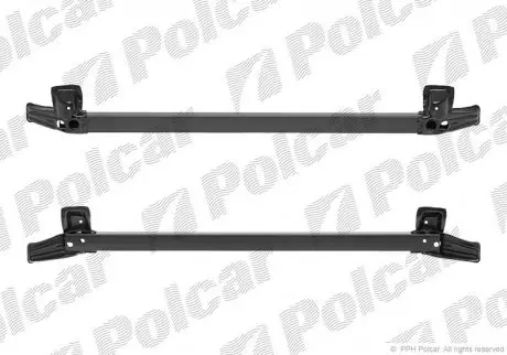 8144075 Підсилювач бампера TOYOTA RAV4, 94- POLCAR підбір по vin на Brocar