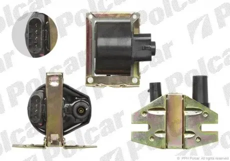 E030030 Катушка зажигания POLCAR подбор по vin на Brocar