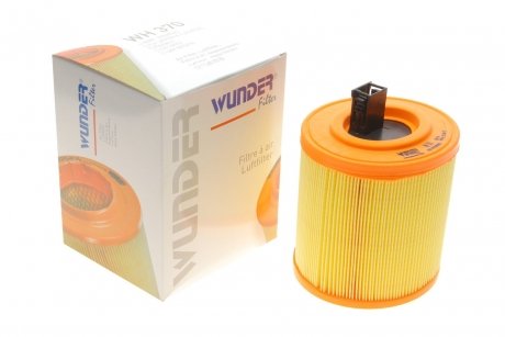 WH370 Фильтр воздушный Opel Astra K 1.6 CDTi 15- WUNDER FILTER підбір по vin на Brocar