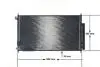 AC826000S Конденсатор, система кондиціонування повітря MAHLE / KNECHT підбір по vin на Brocar