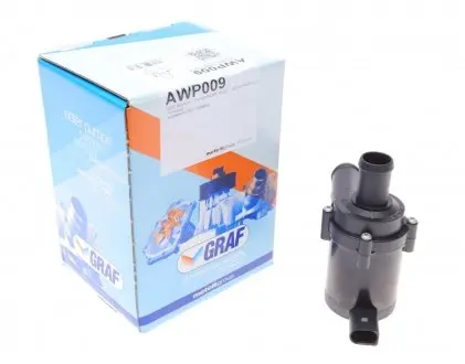AWP009 Насос системы охлаждения (дополнительный) Seat Alhambra/VW Sharan 1.9TDI 00-10/T5 2.0 03-15 GRAF подбор по vin на Brocar
