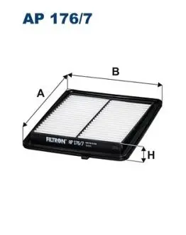 AP1767 FILTR POWIETRZA SUZUKI FILTRON підбір по vin на Brocar