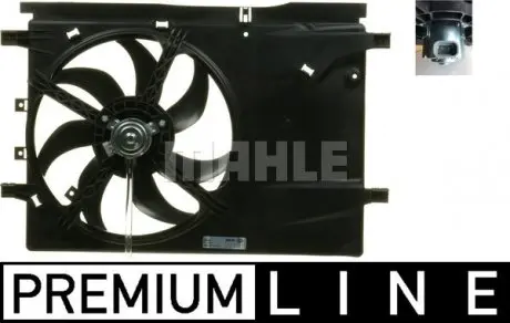 CFF182000P Вентилятор радіатора MAHLE / KNECHT підбір по vin на Brocar